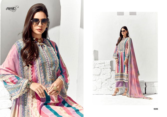 Layla By Kimora Heer Lawn Cotton Printed Salwar Kameez Wholesale Suppliers In Mumbai
